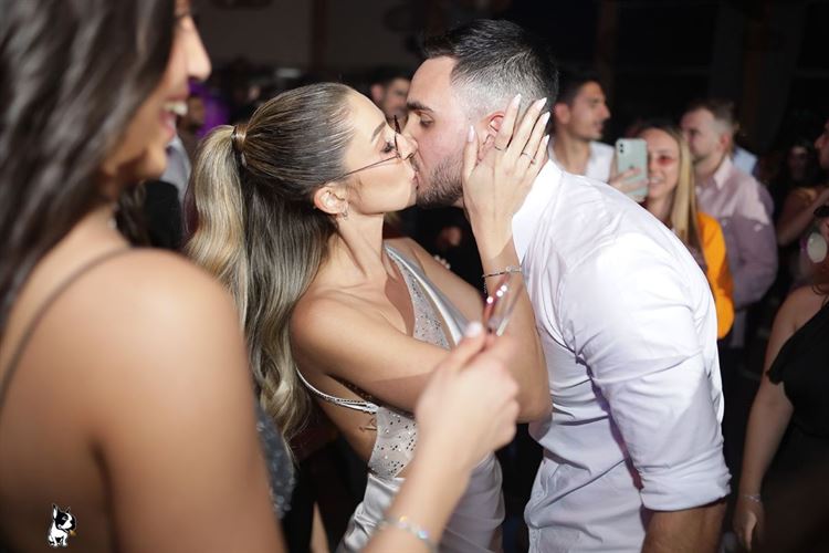 החתונה של דניאל לידור ולי אגמי (צילום: ברי חיון)