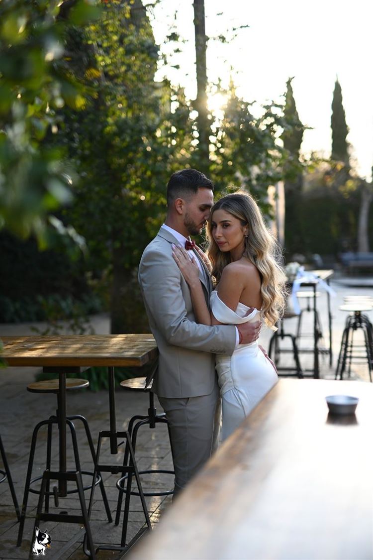 החתונה של דניאל לידור ולי אגמי (צילום: ברי חיון)