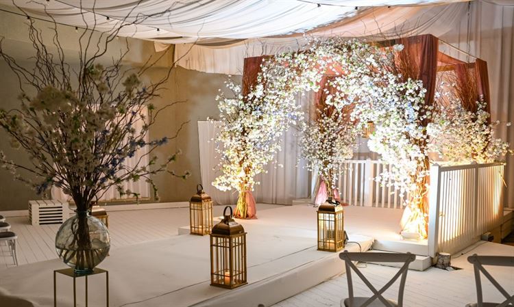 הקירוי הכי מושקע שראינו, הצצה אל מתחם האירועים 'תל-יה' (צילום: וואלה! מזל טוב)