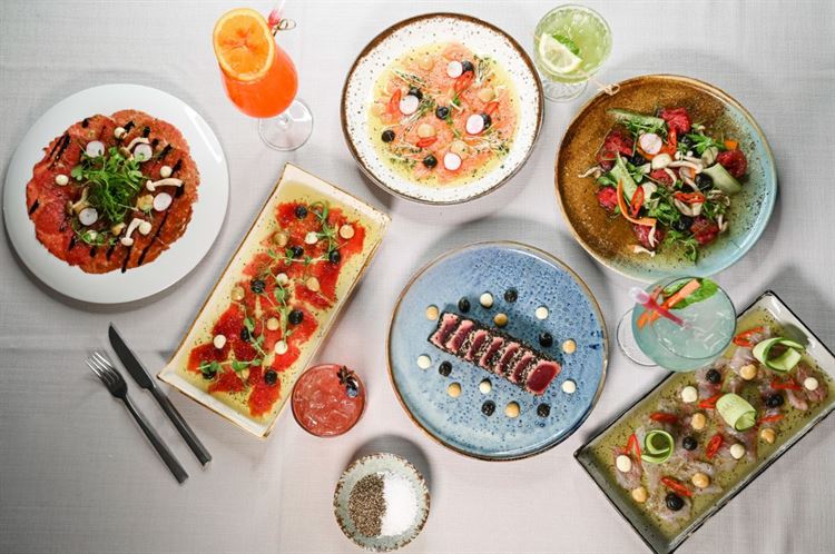 הקולינריה של מתחם האירועים 'תל-יה' (צילום: וואלה! מזל טוב)