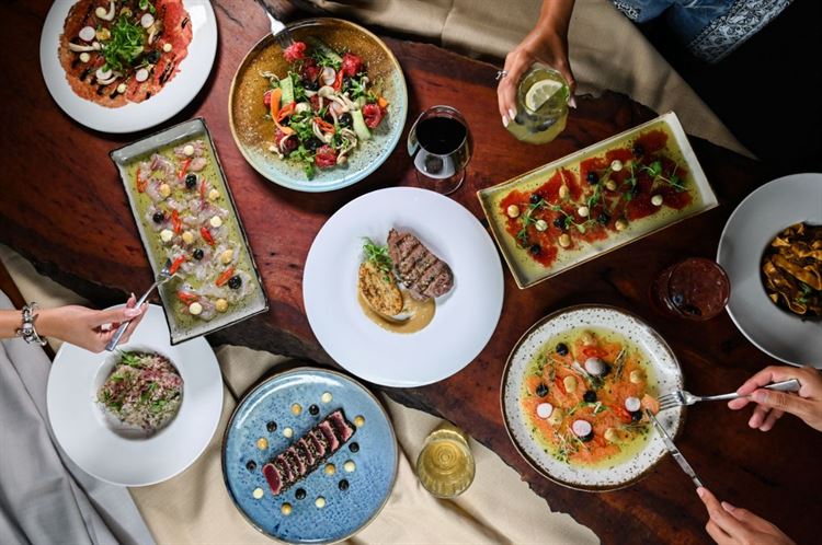 הקולינריה של מתחם האירועים 'תל-יה' (צילום: וואלה! מזל טוב)