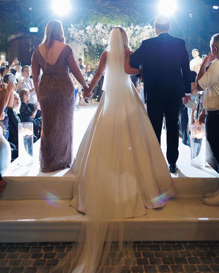 החתונה של רז וארד וקנין (צילום: פיפל פוטוגרפי)