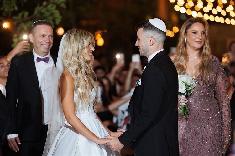 החתונה של רז וארד וקנין (צילום: פיפל פוטוגרפי)