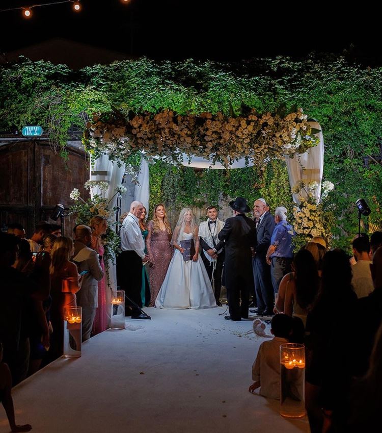 החתונה של רז וארד וקנין (צילום: פיפל פוטוגרפי)