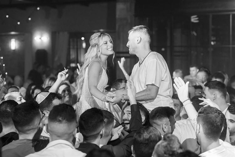 החתונה של רז וארד וקנין (צילום: פיפל פוטוגרפי)