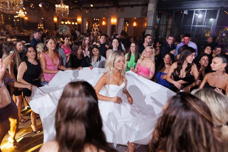 החתונה של רז וארד וקנין (צילום: פיפל פוטוגרפי)