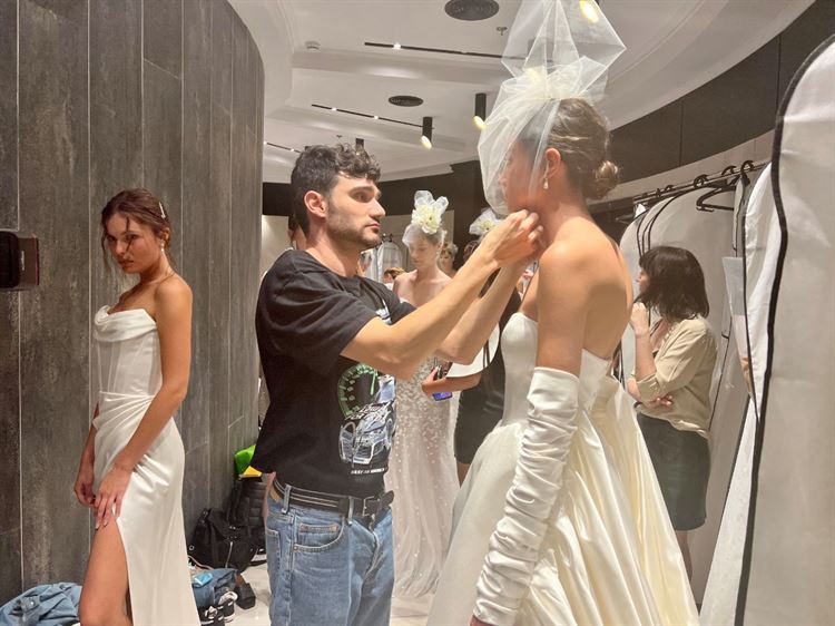 התצוגה של אלון ליבנה במתחם האירועים 