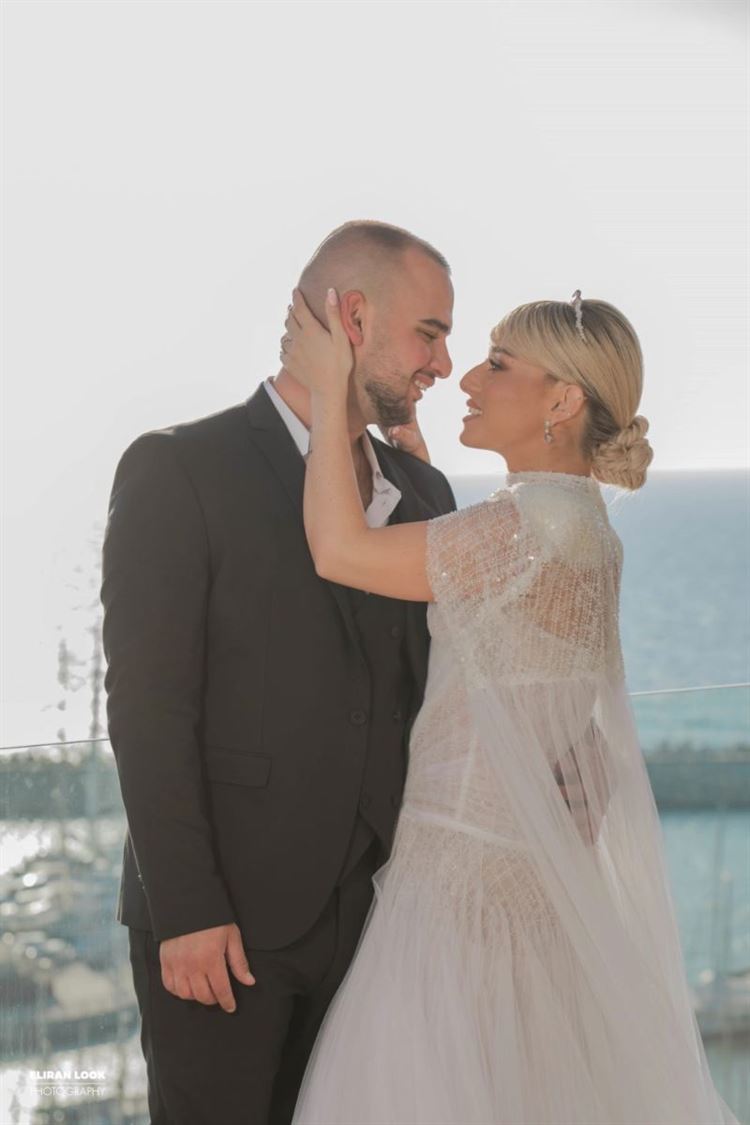 החתונה של אלמוג ושלומי טרבלסי (צילום: אלירן לוק)