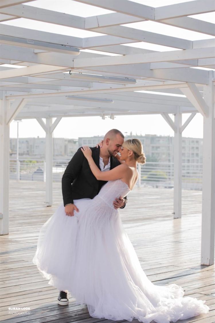 החתונה של אלמוג ושלומי טרבלסי (צילום: אלירן לוק)