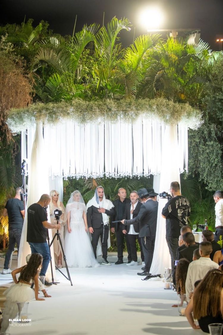 החתונה של אלמוג ושלומי טרבלסי (צילום: אלירן לוק)