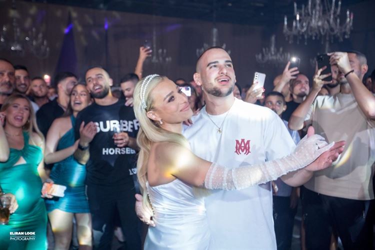 החתונה של אלמוג ושלומי טרבלסי (צילום: אלירן לוק)