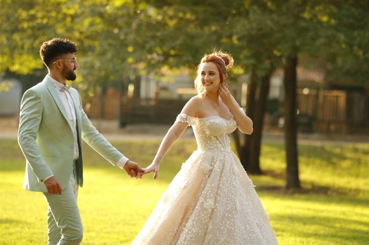 החתונה של הודיה ושניר אלמליח (צילום: TRIO Photography)