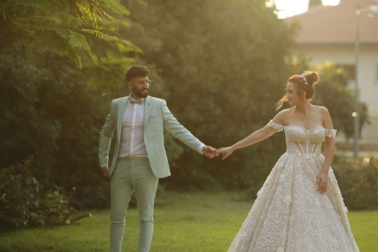 החתונה של הודיה ושניר אלמליח (צילום: TRIO Photography)