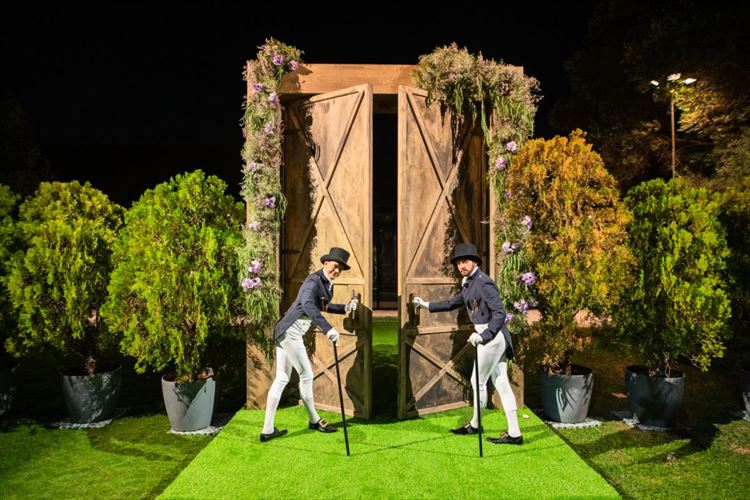 החתונה של דניאל ודניאל אריסון דורסמן (צילום: חיים אפריאט ואביחי וקסלר)