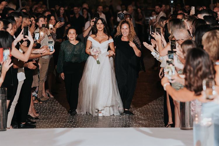 החתונה של אורין ג'ולי וגל עמנואל (צילום: שי בוזגלו Your story wedd)