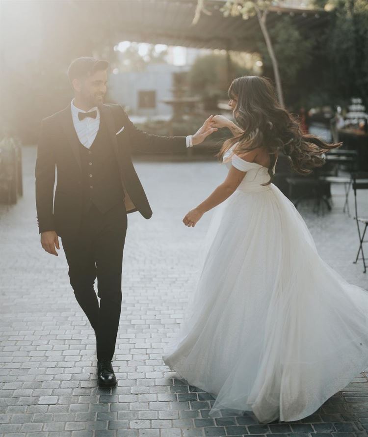 החתונה של אורין ג'ולי וגל עמנואל (צילום: שי בוזגלו Your story wedd)