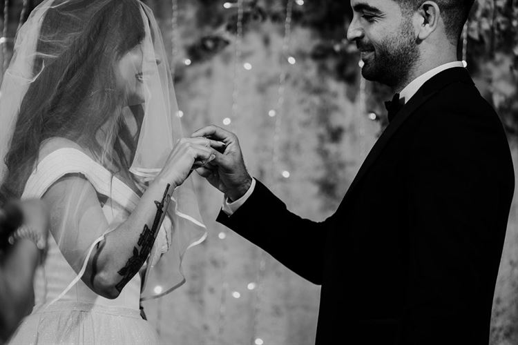 החתונה של אורין ג'ולי וגל עמנואל (צילום: שי בוזגלו Your story wedd)