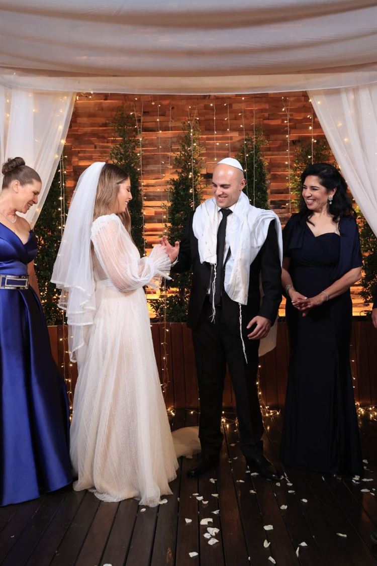 החתונה של דניאל ויונתן (צילום: לירון אטדגי)