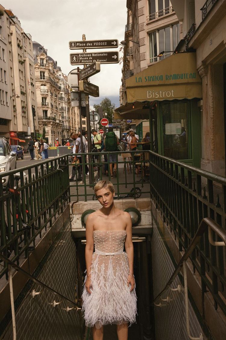 קולקציית 2023 של מעצבת שמלות הכלה ליז מרטינז (צילום: דודי חסון)