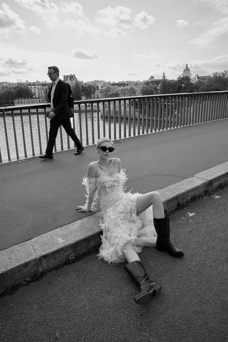 קולקציית 2023 של מעצבת שמלות הכלה ליז מרטינז (צילום: דודי חסון)