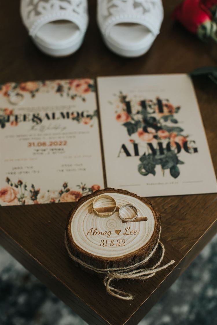 החתונה של לי ואלמוג (צילום: האפי דייז)