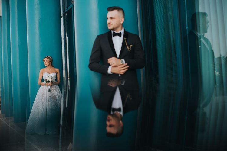 החתונה של לי ואלמוג (צילום: האפי דייז)