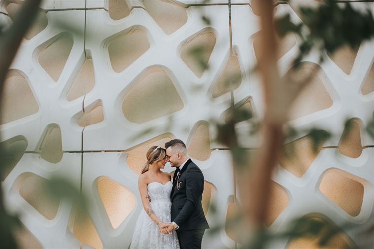 החתונה של לי ואלמוג (צילום: האפי דייז)