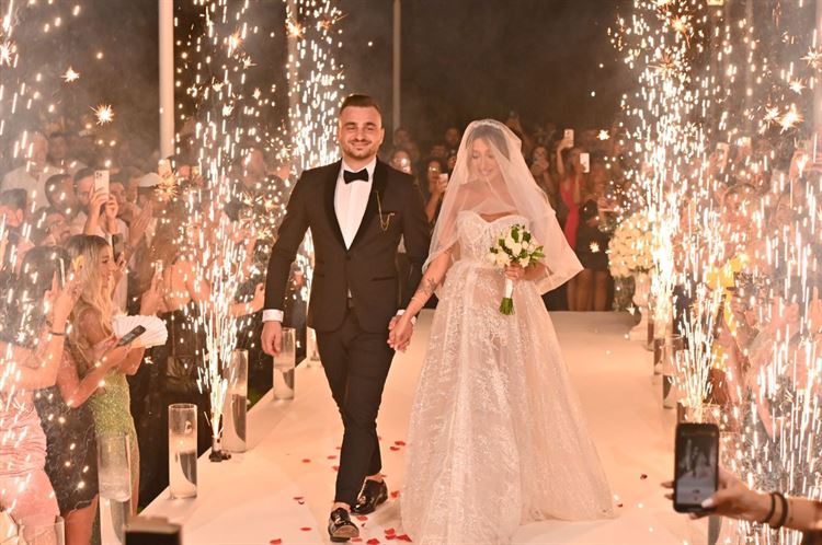 החתונה של לי ואלמוג (צילום: האפי דייז)