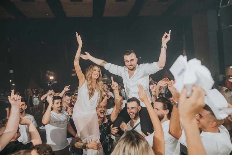 החתונה של לי ואלמוג (צילום: האפי דייז)