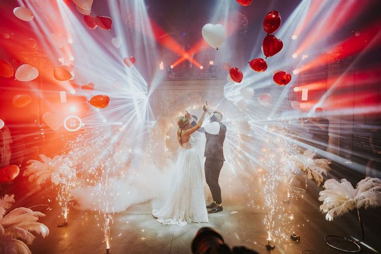 החתונה של לי ואלמוג (צילום: האפי דייז)