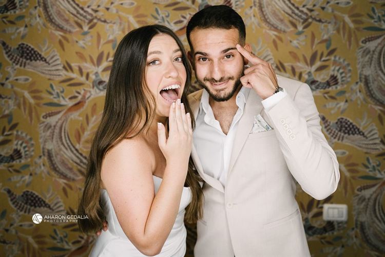 החתונה של אור ועמית (צילום: אהרון גדליה)