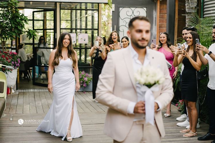 החתונה של אור ועמית (צילום: אהרון גדליה)