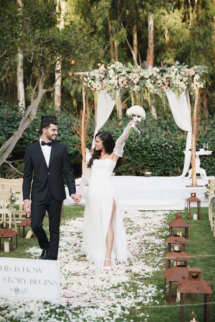 החתונה של יעל ויואב (צילום: רון קובי)