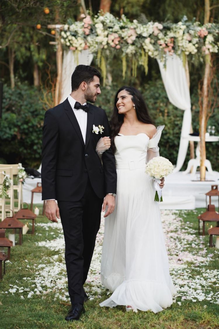 החתונה של יעל ויואב (צילום: רון קובי)