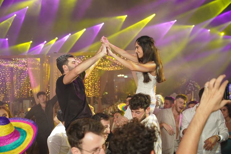 החתונה של יעל ויואב (צילום: רון קובי)