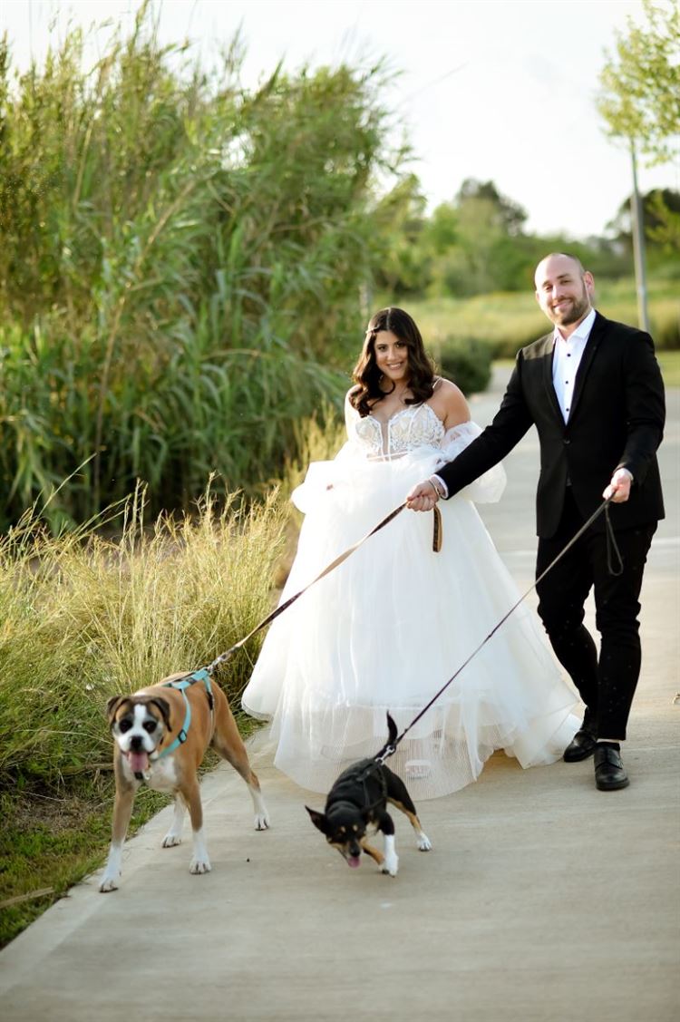 הזוג המקסים, רותם וסהר עמידן (צילום: גיא הפקות)