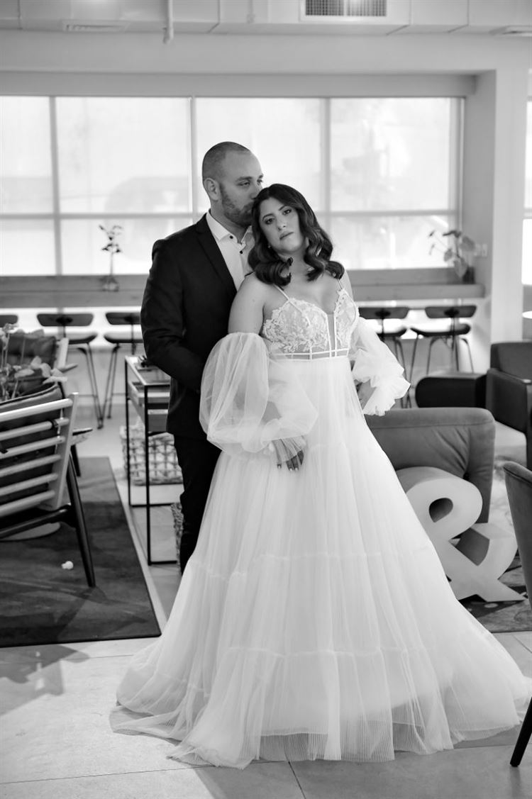 החתונה של רותם וסהר עמידן (צילום: (צילום: גיא הפקות)