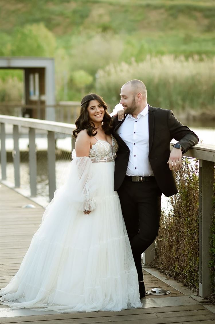 החתונה של רותם וסהר עמידן (צילום: (צילום: גיא הפקות)