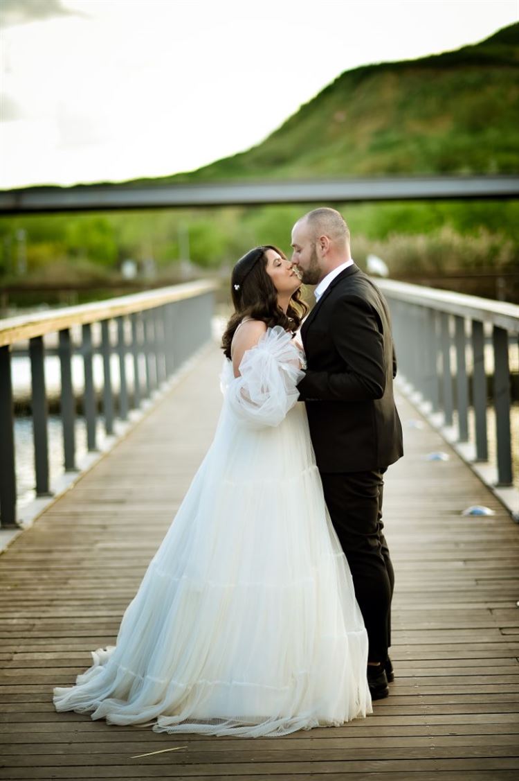 החתונה של רותם וסהר עמידן (צילום: (צילום: גיא הפקות)