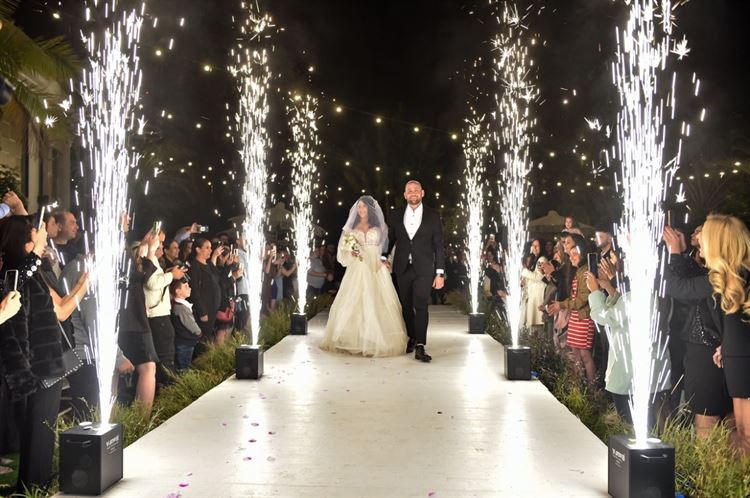 החתונה של רותם וסהר עמידן (צילום: (צילום: גיא הפקות)