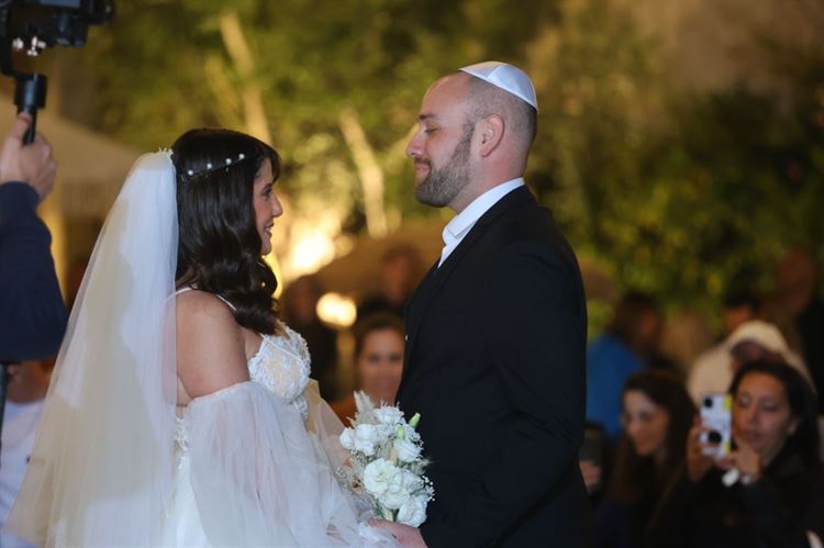 החתונה של רותם וסהר עמידן (צילום: (צילום: גיא הפקות)
