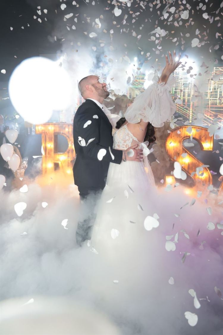 החתונה של רותם וסהר עמידן (צילום: (צילום: גיא הפקות)