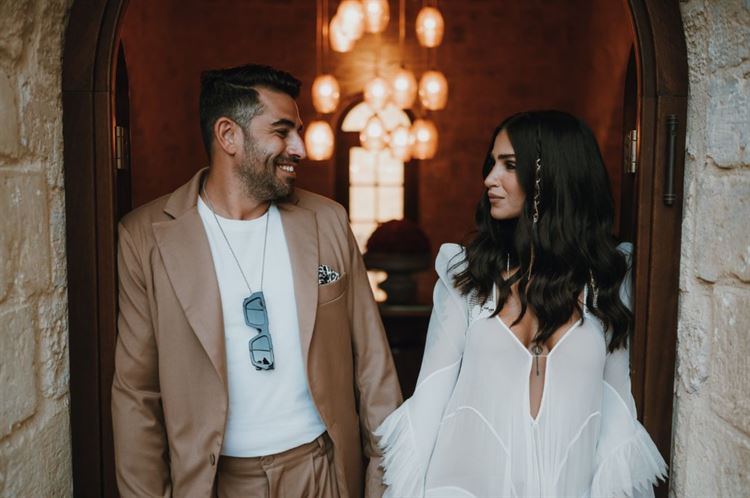 הזוג סי אלמקייס וגל סן סימון (צילום: אלון גרובר)