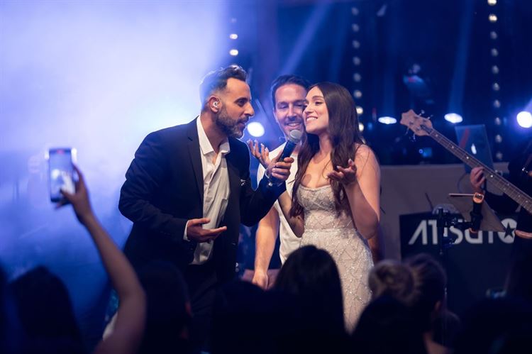 החתונה של אנאל ואבירן סבן (צילום: פיפל פוטוגרפי)