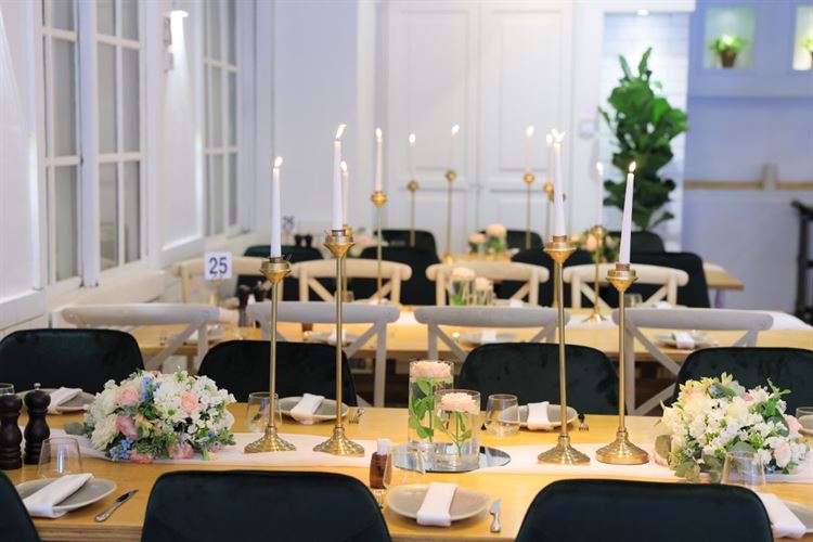 הצצה אל מתחם האירועים 'מיקה' (צילום: וואלה! מזל טוב)