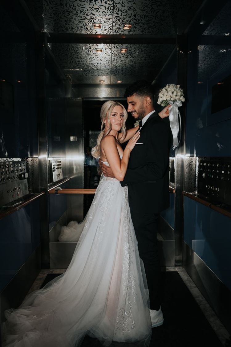 החתונה של נופר אלבז ואור עובדיה (צילום: your story wedding)