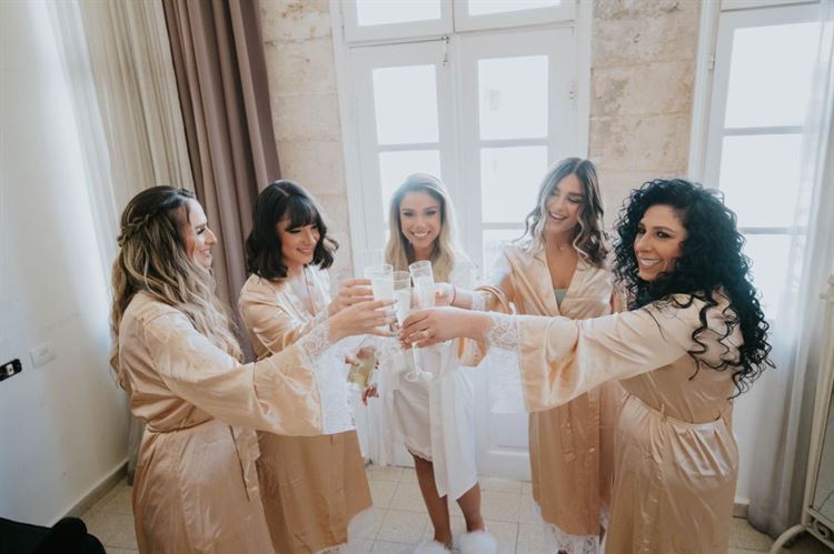 החתונה של בר ואסף סבג (צילום: אורן סונגו)