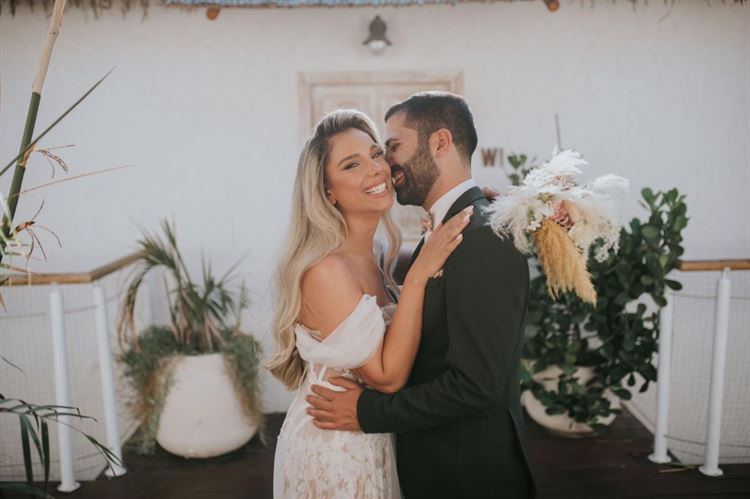 החתונה של בר ואסף סבג (צילום: אורן סונגו)