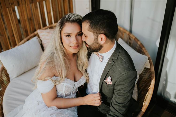 החתונה של בר ואסף סבג (צילום: אורן סונגו)