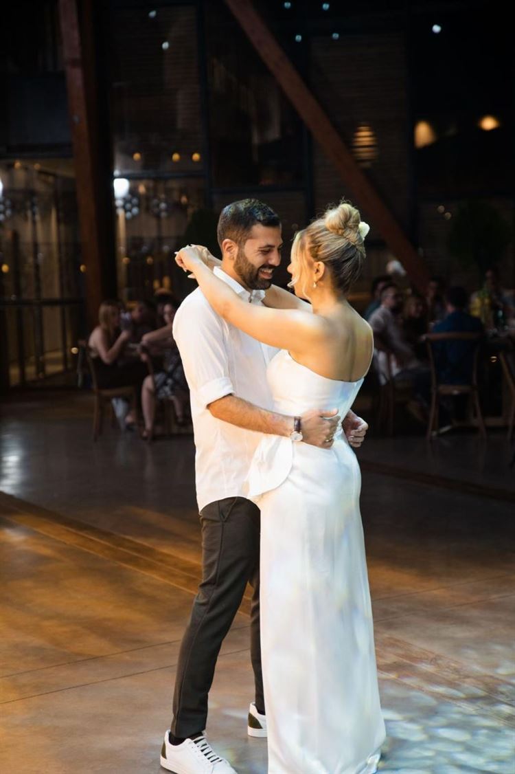 החתונה של בר ואסף סבג (צילום: אורן סונגו)